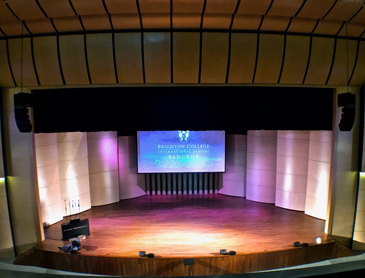 NEW PERFORMING ARTS CENTRE FEATURES NEW GEO M LINE ARRAY - NEXO