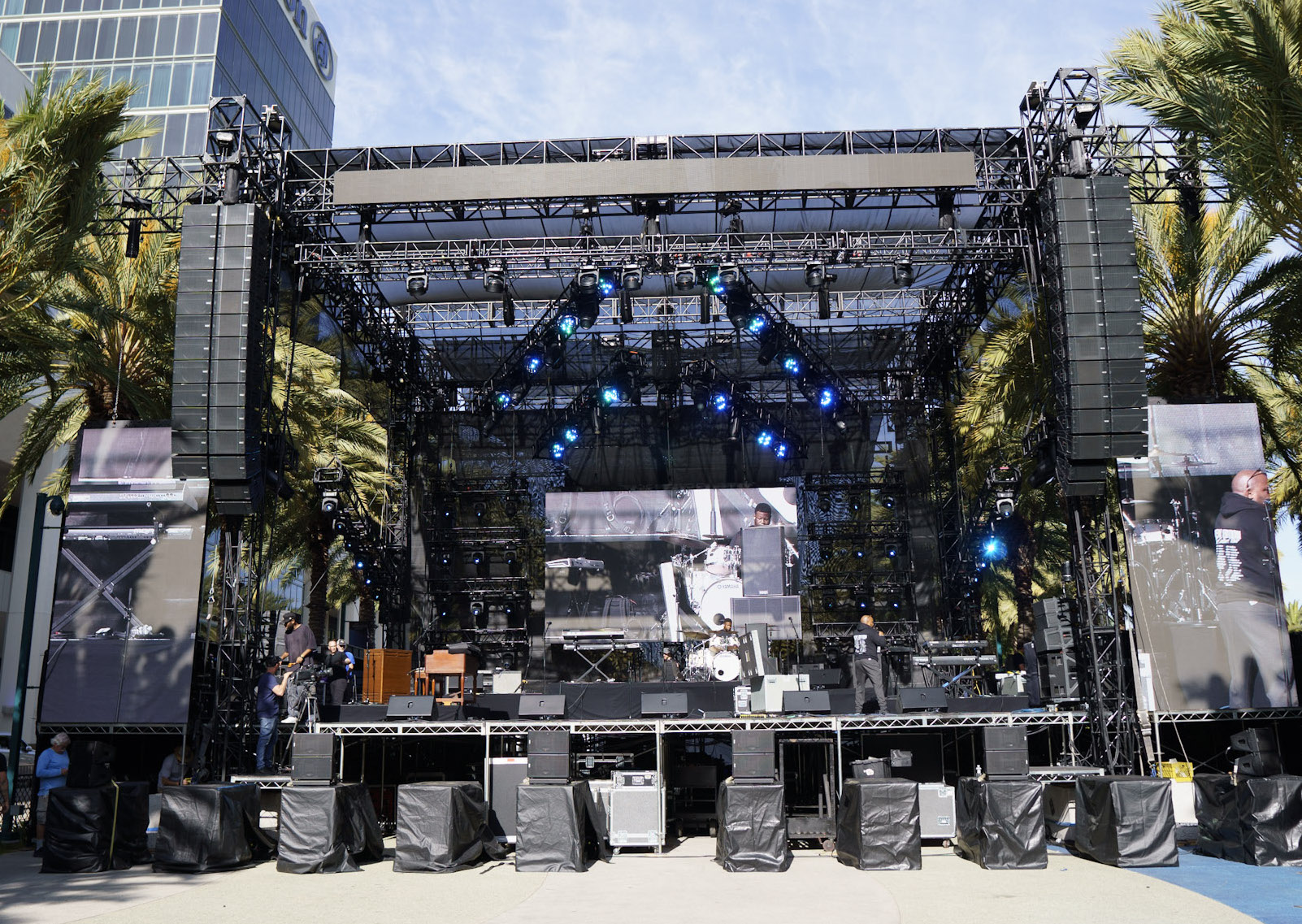 NEXO STM system provides sound for an audience of audio professionals